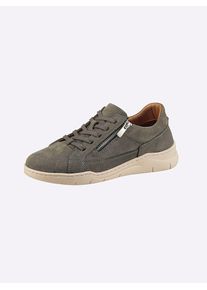 Sneaker Gemini, Damen, Gr. 41, grau (anthrazit), Nubukleder, Schuhe Sneaker