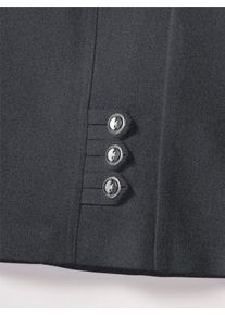 7/8-Jeans Classic Basics, Damen, Gr. 46, Normalgr&ouml;&szlig;en, schwarz (schwarz, denim), 81% Baumwolle, 17% Polyester, 2% Elasthan, unifarben, 7/8-L&auml;nge, Jeans 7/8-Jeans