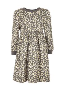 Sommerkleid happy girls "dress", M&auml;dchen, Gr. 86, EURO-Gr&ouml;&szlig;en, anthrazit, Stoff, 100% Polyester, normal, Kleider Sommerkleid