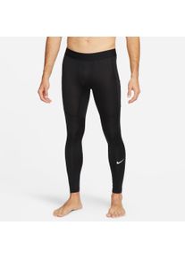 Trainingstights Nike "PRO DRI-FIT MENS TIGHTS", Herren, Gr. M, N-Gr, schwarz-wei&szlig; (schwarz, wei&szlig;), Obermaterial: 90% Polyester, 10% Elasthan, Hosen Trainingstights