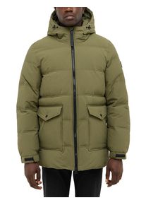 Outdoorjacke Mustang "Herren Style Oakfield", Herren, Gr. S, olivgr&uuml;n, Popeline, 75% Polyamid, 25% Baumwolle, unifarben, regular fit, Jacken Outdoorjacke