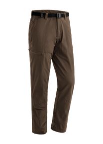 Outdoorhose Maier Sports "Nil Winter", Herren, Gr. 58, Normalgr&ouml;&szlig;en, braun (dunkelbraun), 90% Polyamid, 10% Elasthan, Hosen Outdoorhose, Herren Winter Wanderhose, Funktionshose mit Netzinnenfutter