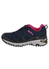 Br&uuml;tting Walkingschuh BR&Uuml;TTING "Outdoorschuh Kansas", Damen, Gr. 37, blau, Synthetik, Schuhe Walkingschuh, Topseller