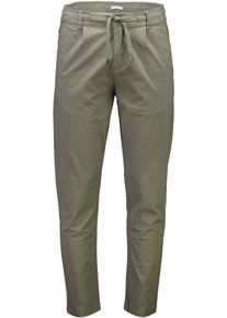 Chinohose LINDBERGH, Herren, Gr. M, N-Gr, gr&uuml;n (army), Web, Obermaterial: 98% Baumwolle, 2% Elasthan, unifarben, regular fit kn&ouml;chellang, Hosen Chinohose, im Four-Pocket Style