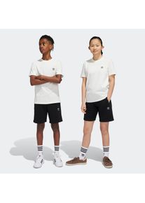 Shorts adidas originals "SHORTS", Damen, Gr. 158, N-Gr, schwarz (schwarz,), Obermaterial: 70% Baumwolle, 30% Polyester, Hosen Shorts