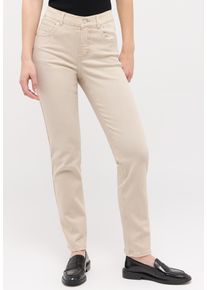 Slim-fit-Jeans Angels "CICI", Damen, Gr. 36, L&auml;nge 30, beige (beige used), Denim/Jeans, Obermaterial: 92% Baumwolle, 6% Polyester, 2% Elasthan, slim fit lang, Jeans Slim-fit-Jeans, mit Stretch-Anteil