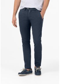 Chinos Timezone "Slim JannoTZ", Herren, Gr. 32/36, L&auml;nge 36, blau, 98% Baumwolle 2% Elastan, normal, Hosen Chinos