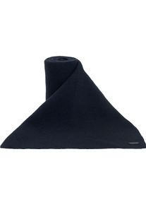 Strickschal Chillouts "Grayson Scarf", Herren, blau (navy), Strick, Obermaterial: 48% Viskose, 28% Polyester, 24% Polyamid, unifarben, Modet&uuml;cher Strickschal, Gr&ouml;&szlig;e: 170 x 34 cm, vielseitig tragbar f&uuml;r verschiedene Styles