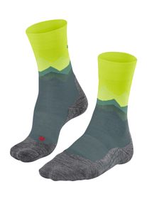 Wandersocken Falke "TK2 Explore", Herren, Gr. 39-41, grau (steel grau), Materialmix, normal, Socken Wandersocken, hohe Feuchtigkeitsaufnahme, schnell trocknend, atmungsaktiv