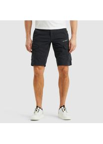 PME-Legend Cargoshorts PME LEGEND "NORDROP CARGO SHORTS STRETCH TWILL", Herren, Gr. 32, N-Gr, grau (salute), Twill, Obermaterial: 98% Baumwolle, 2% Elasthan, unifarben, regular fit kniefrei, Hosen Cargoshorts, Sommerhose