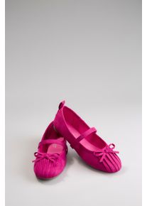 Ballerina ANISTON SHOES, Damen, Gr. 40, pink, Textil, Veloursleder, Schuhe Ballerina, Riemchenballerina, Schlupfschuh, Loafer, Slipper - NEUE KOLLEKTION