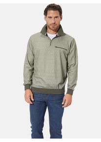 Sweatshirt Babista "Sweatshirt ELANDOR", Herren, Gr. L, gr&uuml;n (oliv), Obermaterial: 100% Baumwolle CO., Sweatshirts Sweatshirt