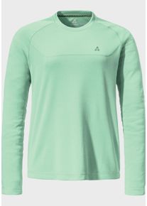 Sch&ouml;ffel Funktionsshirt SCH&Ouml;FFEL "Hiking CIRC Longsleeve Style Smue WMS", Damen, Gr. 42, gr&uuml;n (6305, gr&uuml;n), Oberstoff: 100% Polyester, Rundhals, Shirts Funktionsshirt