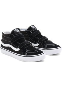 Sneaker Vans "JN SK8-Mid Reissue V", M&auml;dchen, Gr. 36, schwarz-wei&szlig; (schwarz, wei&szlig;), Leder, Schuhe Sneaker, f&uuml;r Jugendliche