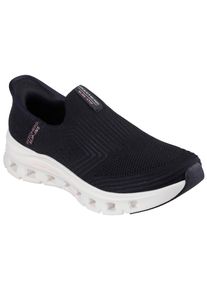 Slip-On Sneaker Skechers "GLIDE-STEP PRO-EVERYDAY CITIZEN", Damen, Gr. 40, schwarz, Textil, Schuhe Slip-On Sneaker, Slipper, Freizeitschuh, Halbschuh in veganer Verarbeitung, Topseller
