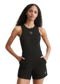 Marc O'Polo Shorts MARC O'POLO "On the move", Damen, Gr. M, N-Gr, schwarz, Rippware, Obermaterial: 56% Baumwolle, 37% Modal, 7% Elasthan, unifarben, regular fit extrakurz, Hosen Shorts, mit breitem, elastischem Bund