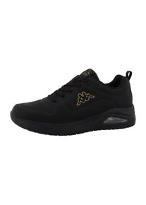 Sneaker Kappa "Caroline", Damen, Gr. 39, schwarz, Synthetik, Schuhe Sneaker