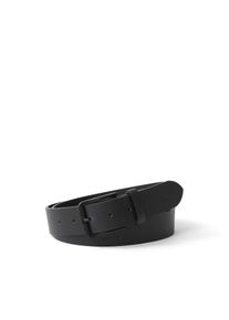 Lederg&uuml;rtel Calvin Klein Jeans "CLASSIC FLAT 35MM", Herren, Gr. 105, schwarz (schwarz, matte schwarz), Rindsleder, unifarben, G&uuml;rtel Lederg&uuml;rtel