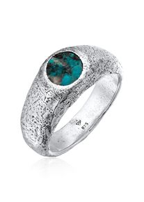 Siegelring HAZE & GLORY "Ring Deep Sea Ring 925 Silber" Gr. 64, silber, Fingerringe, Herren, 64, ohne Stein, Silber 925 (Sterlingsilber), 10mm, Siegelring