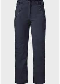 Sch&ouml;ffel Outdoorhose SCH&Ouml;FFEL "Ski Pants Lizum L", Damen, Gr. 46, Normalgr&ouml;&szlig;en, blau (8820, blau), Oberstoff : 86% Nylon 14% Elasthan (Membran: Polyurethan) Futter Rumpf oben: 88% Polyester 12% Elasthan Futter Rumpf unten: 100% Polyester, Hosen Outdoorhose
