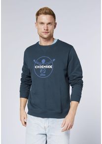 Sweatshirt Chiemsee, Herren, Gr. M (48/50), total eclipse, 88% Baumwolle, 12% Polyester, Rundhals, Sweatshirts Sweatshirt
