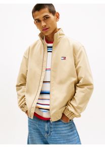 Blouson Tommy Jeans "TJM ESSENTIAL", Damen, Gr. 3XL, gentle gold, Web, Obermaterial: 100% Polyester, normal, elastischer Bund, Jacken Blouson