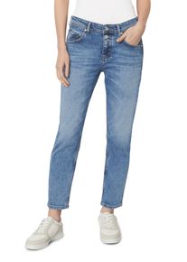 Marc O'Polo Boyfriend-Jeans MARC O'POLO "THEDA BOYFRIEND", Damen, Gr. 30, L&auml;nge 30, blau (clean blau wash), Denim/Jeans, Obermaterial: 98% Baumwolle, 2% Elasthan, Jeans Boyfriend-Jeans