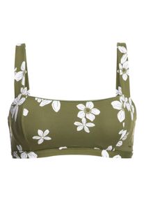 Triangel-Bikini-Top Roxy "Retro", Damen, Gr. XS, Cup B, gr&uuml;n (loden gr&uuml;n surfrider spirit s), Obermaterial: 87% Nylon, 13% Elasthan;, Bikini-Oberteile Triangel-Bikini-Top