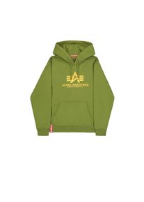 Hoodie Alpha Industries "Basic Hoodie BL", Herren, Gr. XXL, gr&uuml;n (moss gr&uuml;n), Obermaterial: 80% Baumwolle, 20% Polyester, regular fit, Sweatshirts Hoodie