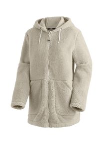 Fleecejacke Maier Sports "Cheviot W", Damen, Gr. 48, beige, 100% Polyester, Jacken Fleecejacke, atmungsaktives Damen Fleece, weiter Schnitt