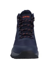 Wanderschuh Hi-Tec "Hi-Tec Stiefel Storm Expedition Sport Wp", Herren, Gr. 43, Normalschaft, marineblau, orange, Obermaterial: 60% Textil + 40% Synthetik Futter: 100% Textil Innensohle: 90% EVA/10% Textil Laufsohle: 100% Synthetik, Schuhe Wanderschuh