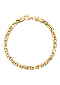 Armband Firetti "Schmuck Geschenk Silber 925 Armschmuck Armband K&ouml;nigskette" Gr. 19, gold (gelbgoldfarben), Armb&auml;nder, Damen, 19, Silber 925 (Sterlingsilber), Armband