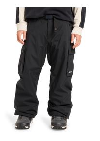 Snowboardhose Quiksilver "Snow Down Cargo", Herren, Gr. M, schwarz, Obermaterial: 100% Microfaser;, Hosen Snowboardhose