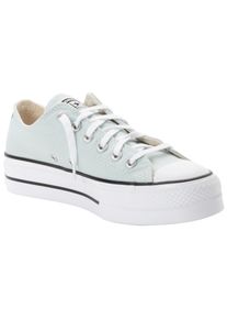 Sneaker Converse "CHUCK TAYLOR ALL STAR LIFT PLATFORM", Damen, Gr. 41, you dew you, wei&szlig;, schwarz, Textil, Schuhe Sneaker