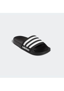 Badesandale adidas Sportswear "SHOWER ADILETTE", Damen, Gr. 28, schwarz-wei&szlig; (core schwarz, ftwr wei&szlig;, core schwarz), Synthetik, Schuhe Badesandale, Badelatschen f&uuml;r Kinder und Jugendliche, Topseller