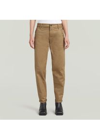 G-Star Raw Chinohose G-STAR "Kate Chino Boyfriend", Damen, Gr. 33, L&auml;nge 32, beige (safari), Web, Obermaterial: 97% Baumwolle, 3% Elasthan, unifarben, bequem lang, Hosen Chinohose