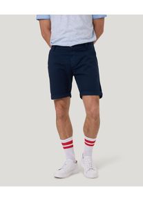Chinoshorts "LENNY chino shorts", Herren, Gr. 36, N-Gr, blau (night sky), Web, Obermaterial: 98% Baumwolle, 2% Elasthan, Pioneer Authentic Jeans, unifarben, regular fit kniefrei, Hosen Chinoshorts, Sommerhose im Four-Pocket Style