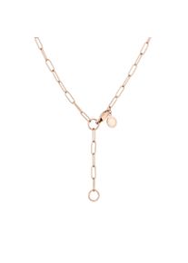 Charm-Kette Cool Time "Schmuck Geschenk Edelstahl Halskette The Cool Mini Link", rosa (ros&eacute;goldfarben), Halsketten, M&auml;dchen, Edelstahl, L: 41 B: 2mm, Charm-Kette, B:2mm