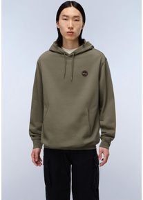 Kapuzensweatshirt Napapijri "B-BADGE H", Herren, Gr. S, tea leaf, Sweatware, Obermaterial: 100% Baumwolle, h&uuml;ftbedeckend, B&uuml;ndchen, Sweatshirts Kapuzensweatshirt