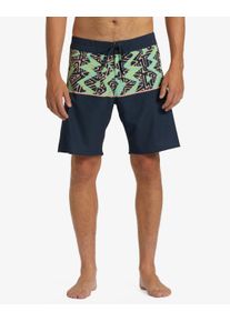 Boardshorts Billabong "Fifty50 Airlite", Herren, Gr. 33(M/L), blau (dunkelblau), 71% Polyester, 19% Polyester, 10% Elasthan, Hosen Boardshorts