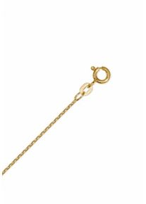 Goldkette ONE ELEMENT "Halskette Rundankerkette aus 585 Gelbgold &Oslash; 1,2 mm" Gr. 42, gold, Halsketten, Damen, 42, Gelbgold 585, Goldkette
