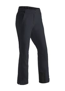 Skihose Maier Sports "Steffi Slim", Herren, Gr. 19, Kurzgr&ouml;&szlig;en, schwarz, 100% Polyester, Hosen Skihose, Damen Schneehose,atmungsaktiv, wind/wasserdicht, Slim Fit