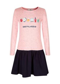 Sommerkleid happy girls "M&auml;dchenkleid", M&auml;dchen, Gr. 122, EURO-Gr&ouml;&szlig;en, candy pink, Stoff, 100% Baumwolle, normal, Kleider Sommerkleid