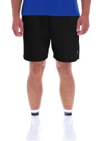 Sweatshorts Reebok "MARCUS SMALL LOGO FLEECE SHORTS", Herren, Gr. XXL, N-Gr, schwarz, Obermaterial: 60% Baumwolle, 40% Polyester, Hosen Sweatshorts, lockere Passform, mit elastischem Bund, sportlicher Stil