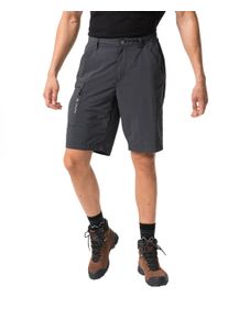Bermudas Vaude "MEN'S FARLEY BERMUDA V", Herren, Gr. 46, N-Gr, schwarz (schwarz uni), Obermaterial: 100% Polyamid, Hosen Bermudas, Anti-moskito Ausr&uuml;stung