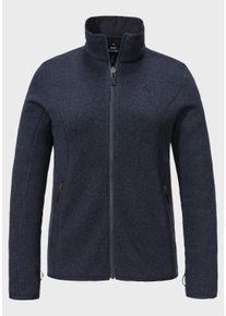 Sch&ouml;ffel Fleecejacke SCH&Ouml;FFEL "Hiking CIRC Fleece Jk Style Yew WMS", Damen, Gr. 46, 8820, blau, Oberstoff: 100% Polyester; Futter: 100% Polyester; Oberstoff Besatz: 100% Polyester, regular fit, hoch geschlossener Ausschnitt, Jacken Fleecejacke