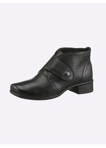 Stiefelette CLASSIC, Damen, Gr. 39, schwarz, Glattleder, Rindsleder, Schuhe Stiefelette