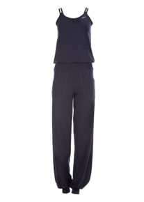 Jumpsuit WINSHAPE "WJS1", Damen, Gr. XL, Normalgr&ouml;&szlig;en, blau (night blau), 90% Baumwolle, 10% Elasthan, Overalls Jumpsuit