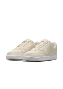 Sneaker Nike Sportswear "W COURT VISION LO NN", Damen, Gr. 40, lt orewood brn, lt orewood brn, wei&szlig;, Synthetik, Schuhe Sneaker
