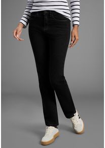 Gerade Jeans Arizona "Comfort-Fit", Damen, Gr. 46, N-Gr, schwarz, Jeans, Obermaterial: 98% Baumwolle, 2% Elasthan, clean, Basic, normal lang, Jeans Gerade Jeans, High Waist, Topseller